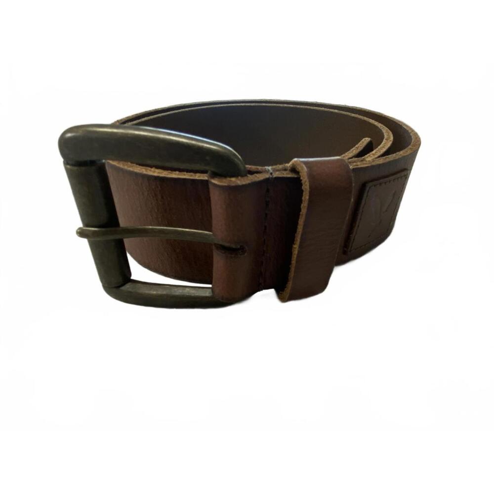 American Eagle Brown Leather Men's Belt Size 36